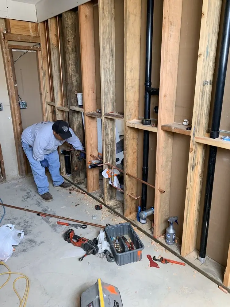 Commercial rough-in plumbing for Trenchless Sewer Repair in Streetsboro